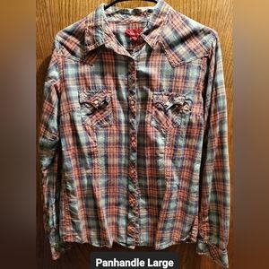 Panhandle L long sleeve western shirt